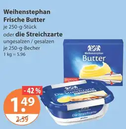 V Markt Weihenstephan frische butter Angebot