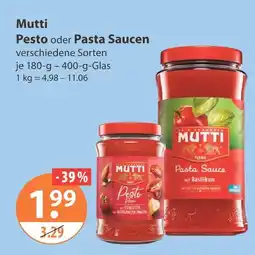 V Markt Mutti pesto Angebot