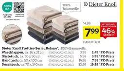 XXXLutz Dieter knoll frottier-serie „bolano“ waschlappen Angebot
