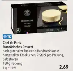 CITTI Markt Chef de Paris Französisches Dessert Angebot