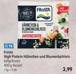 CITTI Markt Frosta High Protein Hähnchen und Blumenkohlreis Angebot