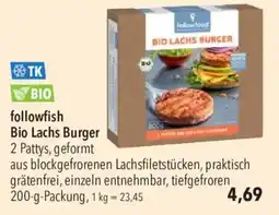 CITTI Markt followfish Bio Lachs Burger Angebot