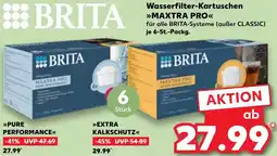 Kaufland BRITA Wasserfilter-Kartuschen MAXTRA PRO Angebot