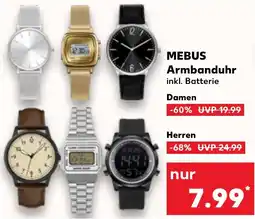 Kaufland MEBUS Armbanduhr Angebot
