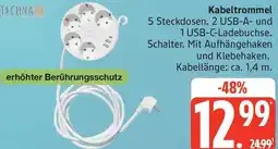 Edeka TECHNAXX Kabeltrommel Angebot