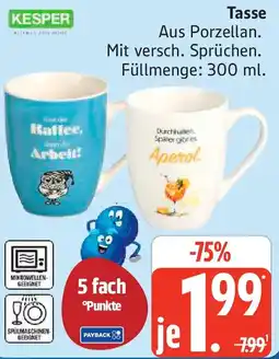 Edeka Kesper Tasse Angebot