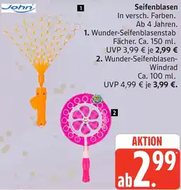 Edeka John Seifenblasen Angebot