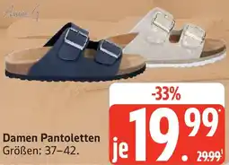 Edeka Annie G. Damen Pantoletten Angebot