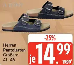 Edeka A TONY Herren Pantoletten Angebot