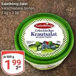 Globus Salatkönig Salat Angebot