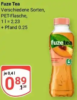Globus Fuze Tea Angebot