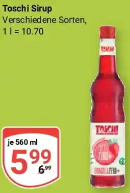 Globus Toschi Sirup Angebot