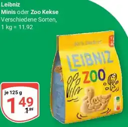 Globus Leibniz Minis oder Zoo Kekse Angebot
