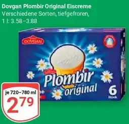Globus Dovgan Plombir Original Eiscreme Angebot