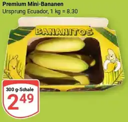 Globus Premium Mini-Bananen Angebot