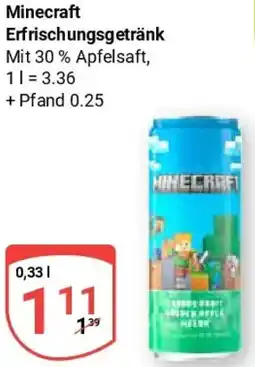 Globus Minecraft Erfrischungsgetränk Angebot