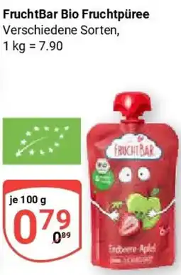 Globus FruchtBar Bio Fruchtpüree Angebot