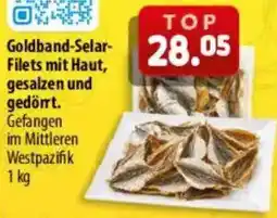 Mix Markt Goldband-Selar Filets mit Haut, gesalzen und gedört. Angebot
