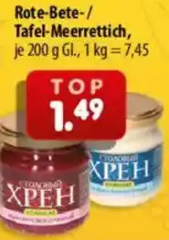 Mix Markt Rote-Bete-/ Tafel-Meerrettich Angebot