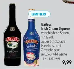 CITTI Markt Baileys Irish Cream Liqueur Angebot