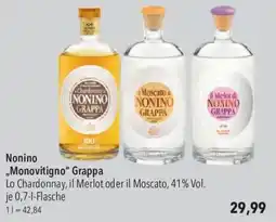 CITTI Markt Nonino ,,Monovitigno" Grappa Angebot