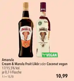 CITTI Markt Amarula Cream & Marula Fruit Likör oder Coconut Angebot