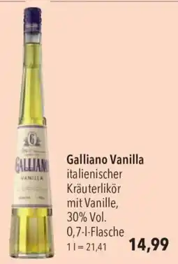 CITTI Markt Galliano Vanilla italienischer Kräuterlikör Angebot