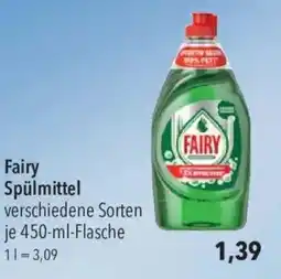 CITTI Markt Fairy Spülmittel Angebot