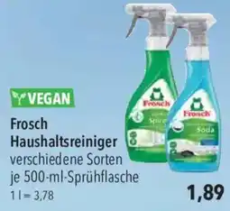 CITTI Markt Frosch Haushaltsreiniger Angebot