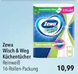 CITTI Markt Zewa Wisch & Weg Küchentücher Reinweiß Angebot