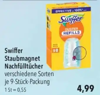 CITTI Markt Swiffer Staubmagnet Nachfülltücher Angebot