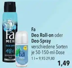 CITTI Markt Fa Deo Roll-on oder Deo-Spray Angebot
