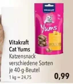 CITTI Markt Vitakraft Cat Yums Katzensnack Angebot
