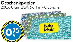 TEDi Geschenkpapier Angebot