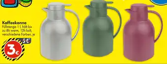 TEDi Kaffeekanne Angebot