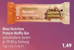 CITTI Markt Maxi Nutrition Protein Waffle Bar Angebot