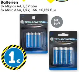 TEDi TEDI POWER Batterien Angebot