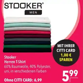 CITTI Markt Stooker Herren T-Shirt Angebot