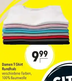 CITTI Markt Damen T-Shirt Rundhals Angebot