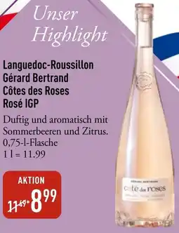 Galeria Markthalle Languedoc-Roussillon Gérard Bertrand Côtes des Roses Rosé IGP Angebot