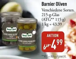 Galeria Markthalle Barnier Oliven Angebot