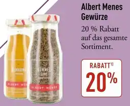 Galeria Markthalle Albert Menes Gewürze Angebot