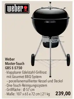 CITTI Markt Weber Master-Touch GBS E-5750 Angebot