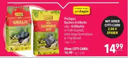 CITTI Markt profagús Buchen-Grillketts oder -Grillkohle Angebot