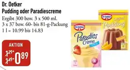 Galeria Markthalle Dr. Oetker Pudding oder Paradiescreme Angebot
