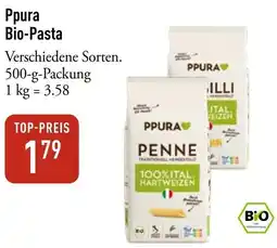 Galeria Markthalle Ppura Bio-Pasta Angebot