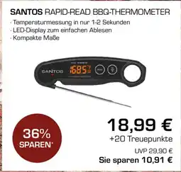 CITTI Markt SANTOS RAPID-READ BBQ-THERMOMETER Angebot
