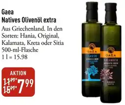 Galeria Markthalle Gaea Natives Olivenöl extra Angebot