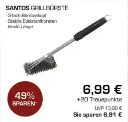 CITTI Markt SANTOS GRILLBÜRSTE Angebot