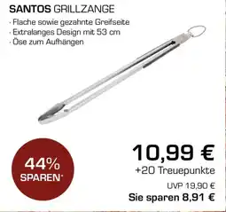 CITTI Markt SANTOS GRILLZANGE Angebot